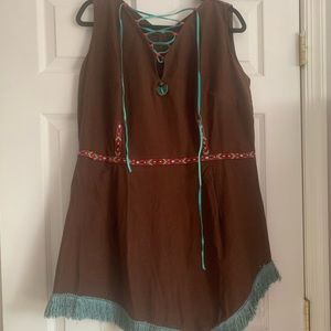 Costume. Dream catcher. Native